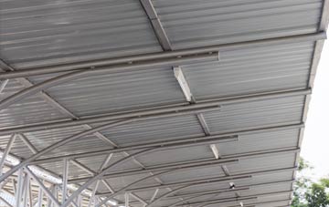 installing Lambs Cross metal roofing